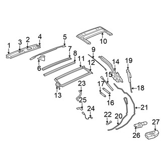 Chrysler OE - Retractable Top - Motor & Components (Convertible)