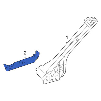Chrysler OE - Left Body A-Pillar Reinforcement