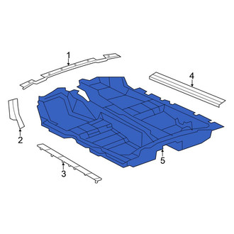 Chrysler OE - Floor Carpet