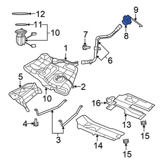 Chrysler OE - Fuel Tank Cap