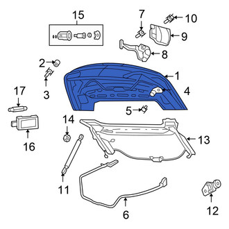 Chrysler OE - Rear Deck Lid