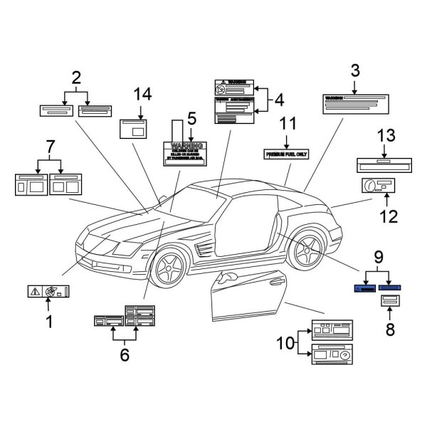 Tire Information Label