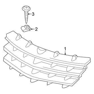 Chrysler OE - Grille & Components