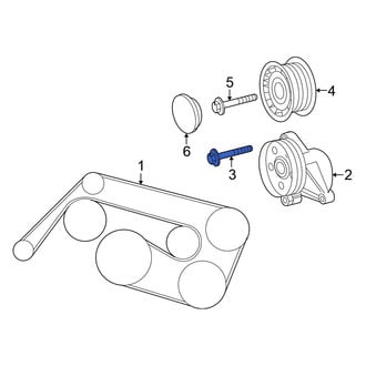 Chrysler OE - Horn Mount Bolt