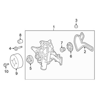 Chrysler OE - Cooling - Water Pump (Base)