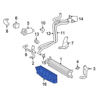 Chrysler OE - Radiator Support Air Duct