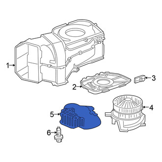 Chrysler OE - HVAC Blower Motor Resistor