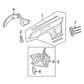Chrysler OE - Fender & Components