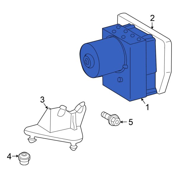 ABS Hydraulic Assembly