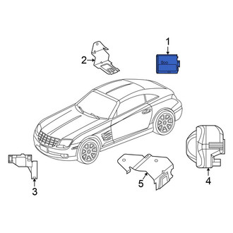 Chrysler OE - Anti-Theft Alarm Siren