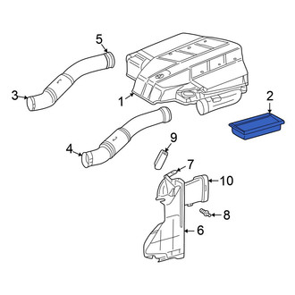 Chrysler OE - Engine Air Filter
