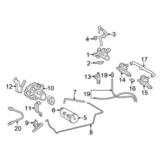 Chrysler OE - Emission System - Emission Components (Base)