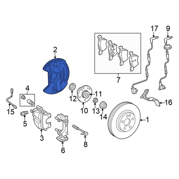 Brake Dust Shield