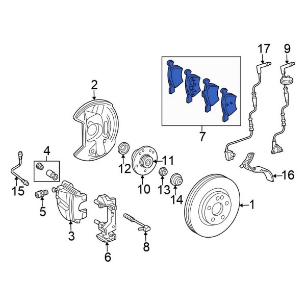 Disc Brake Pad Set