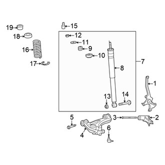 Chrysler OE - Front Suspension - Suspension Components (N Engine VIN Character)