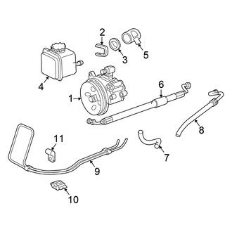 Chrysler OE - Steering Gear & Linkage - Pump & Hoses