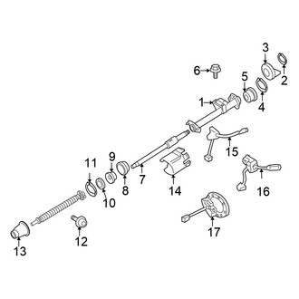 Chrysler OE - Steering Column Assembly (W/O Adjustable)