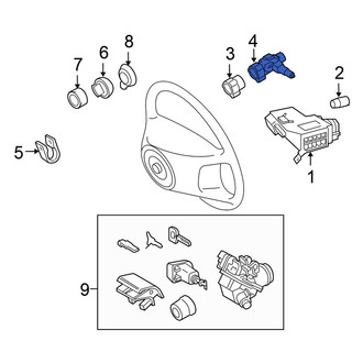 Chrysler OE - Door Lock Cylinder