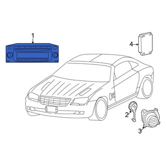 Chrysler OE - Radio Control Unit