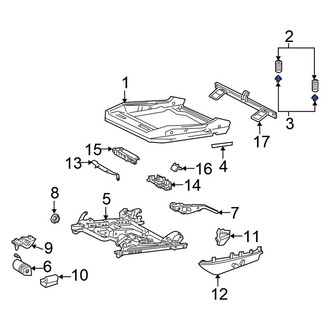 Chrysler OE - Front Seat Frame Bracket
