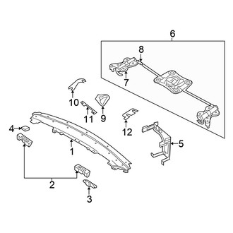 Chrysler OE - Roof - Windshield Header & Components (Limited Convertible)