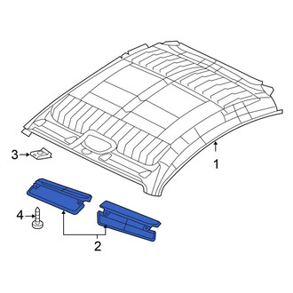 Chrysler OE - Right Sun Visor