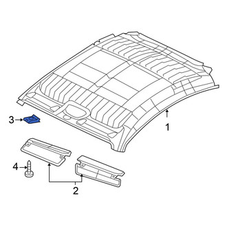 Chrysler OE - Sun Visor Clip