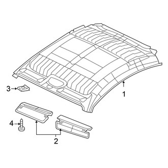 Chrysler OE - Convertible/Soft Top - Interior Trim (Convertible)