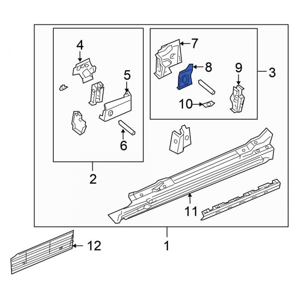 Jack Pad Bracket