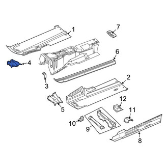 Chrysler OE - Front Left Floor Pan Bracket