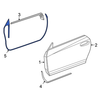 Chrysler OE - Right Door Seal