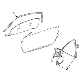 Chrysler OE - Door - Glass & Hardware