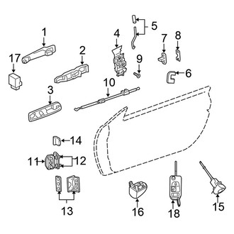Chrysler OE - Door - Lock & Hardware