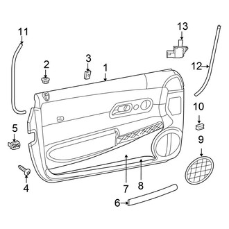 Chrysler OE - Door - Interior Trim