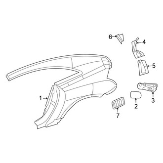 Chrysler OE - Quarter Panel & Components