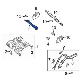 Chrysler OE - Rear Suspension Subframe Crossmember