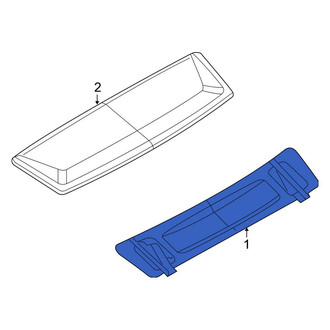 Chrysler OE - Rear Inner Spoiler