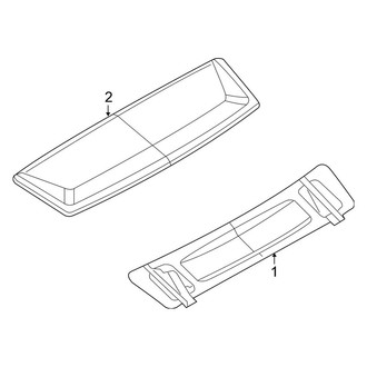 Chrysler OE - Trunk Lid - Spoiler (Convertible)