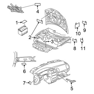 Chrysler OE - Information Labels - Labels