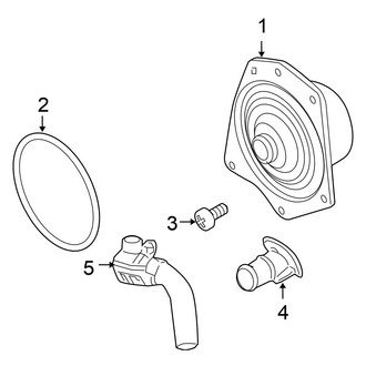 Chrysler OE - Cooling - Water Pump (2.7L)