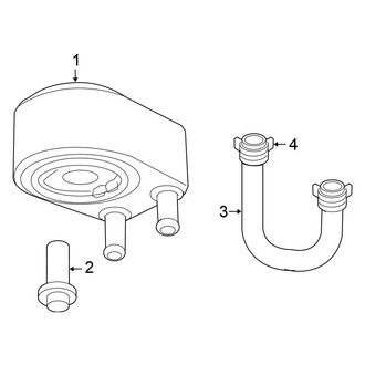 Chrysler OE - Cooling - Oil Cooler (3.5L)