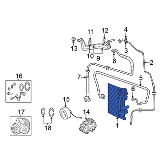 Chrysler OE - A/C Condenser