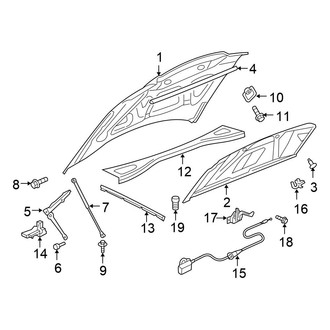 Chrysler OE - Hood & Components