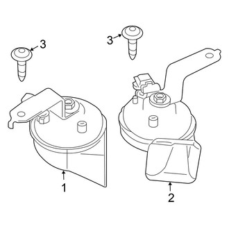 Chrysler OE - Electrical - Horn