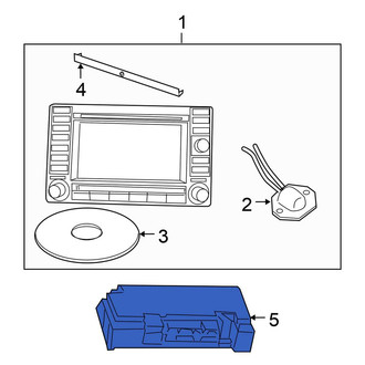 Chrysler OE - GPS Navigation Control Module