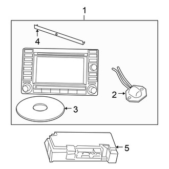 Chrysler OE - Electrical - Navigation System Components