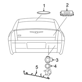 Chrysler OE - Electrical Components (Reverse Sensing System)
