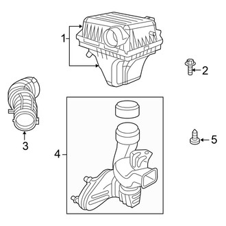 Chrysler OE - Engine - Air Intake (2.7L)
