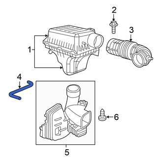 Chrysler OE - PCV Valve Hose