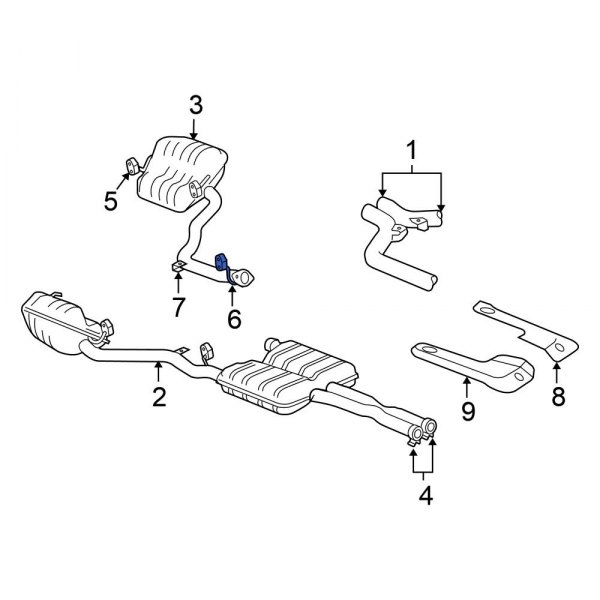 Exhaust System Hanger Bracket